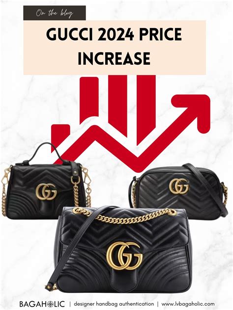 gucci marmont price increase